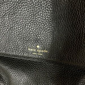 Kate Spade black leather purse.